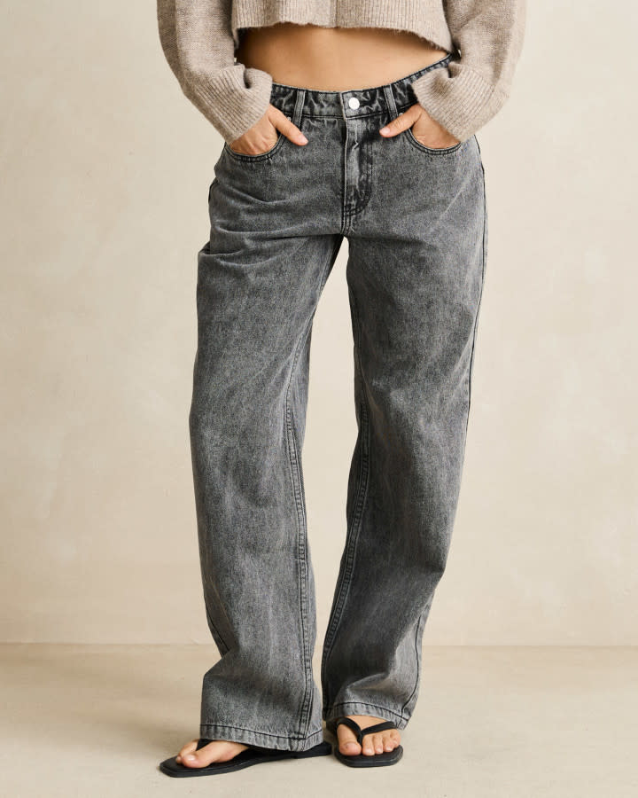 Rhythm Storm Mid Rise Jeans