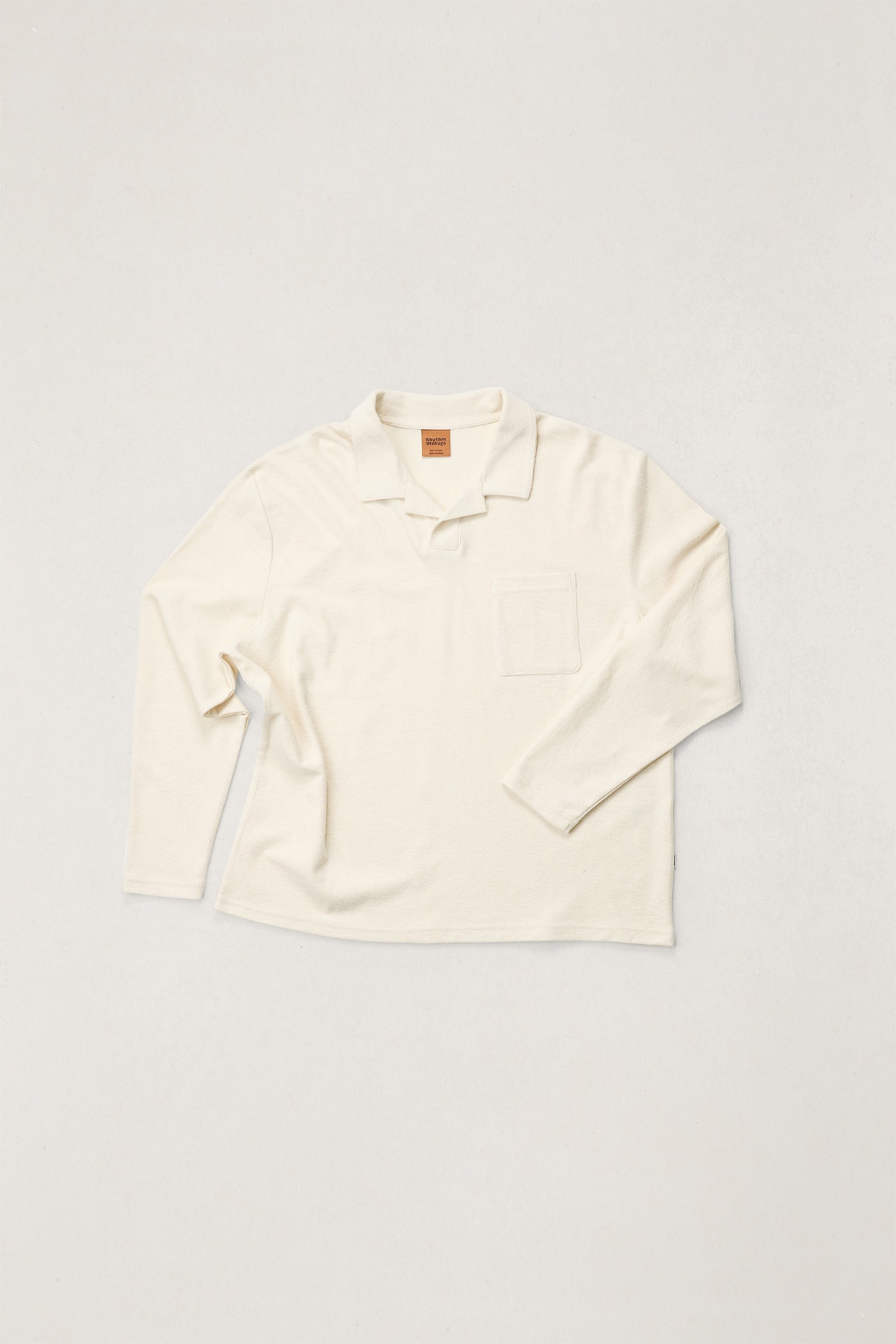 Rhythm Vintage Terry Longsleeve Polo Shirts