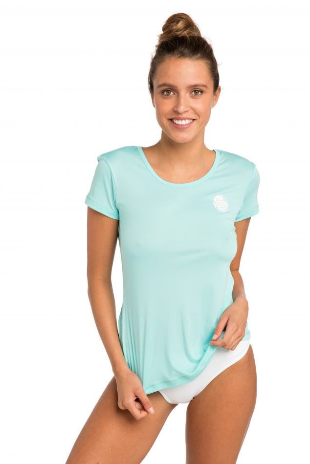 Ripcurl Whitewash Loose Fit Shortsleeve Rashguards