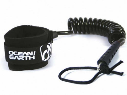 Ocean & Earth Basic Wrist Coiled Bodyboard Leashes
