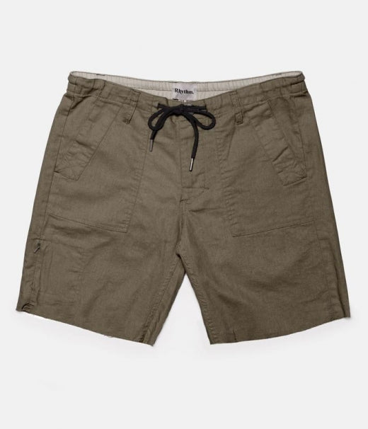 Rhythm Linen Bunker Shorts