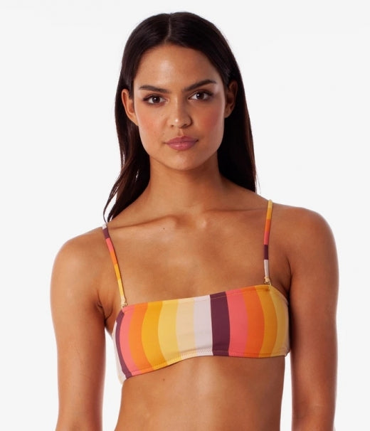Rhythm Sahara Bandeau Bikini Tops