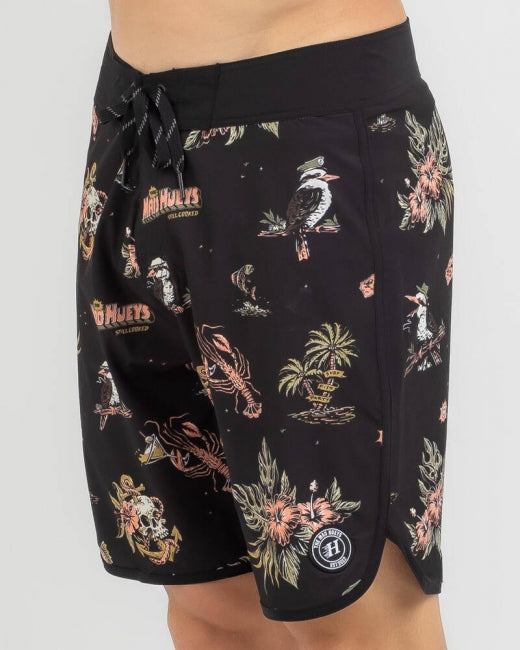 The Mad Hueys Dirty Vacay II 19" Boardshorts