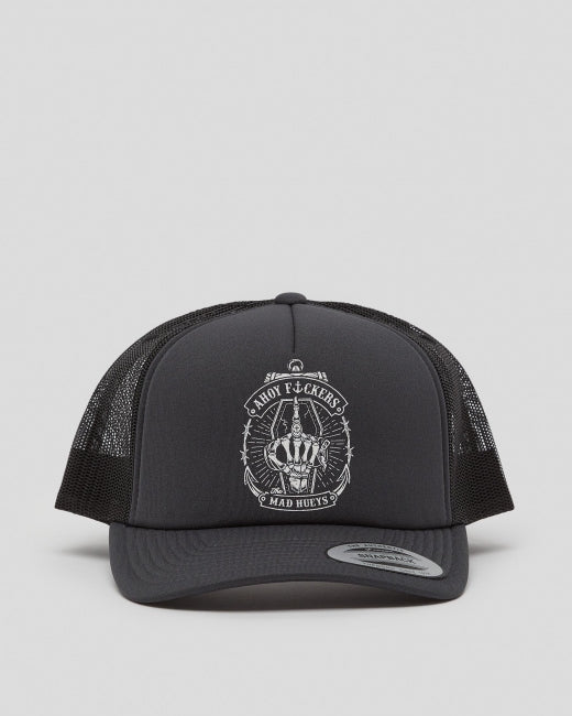 The Mad Hueys Ahoy Fkrs Trucker Caps